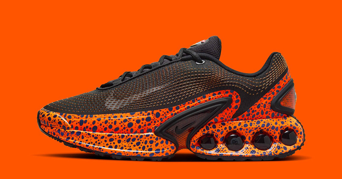 Iconic "Safari" print covers the Nike Air Max Dn